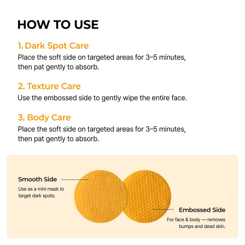 Kojic Acid Turmeric TX Toner Pads