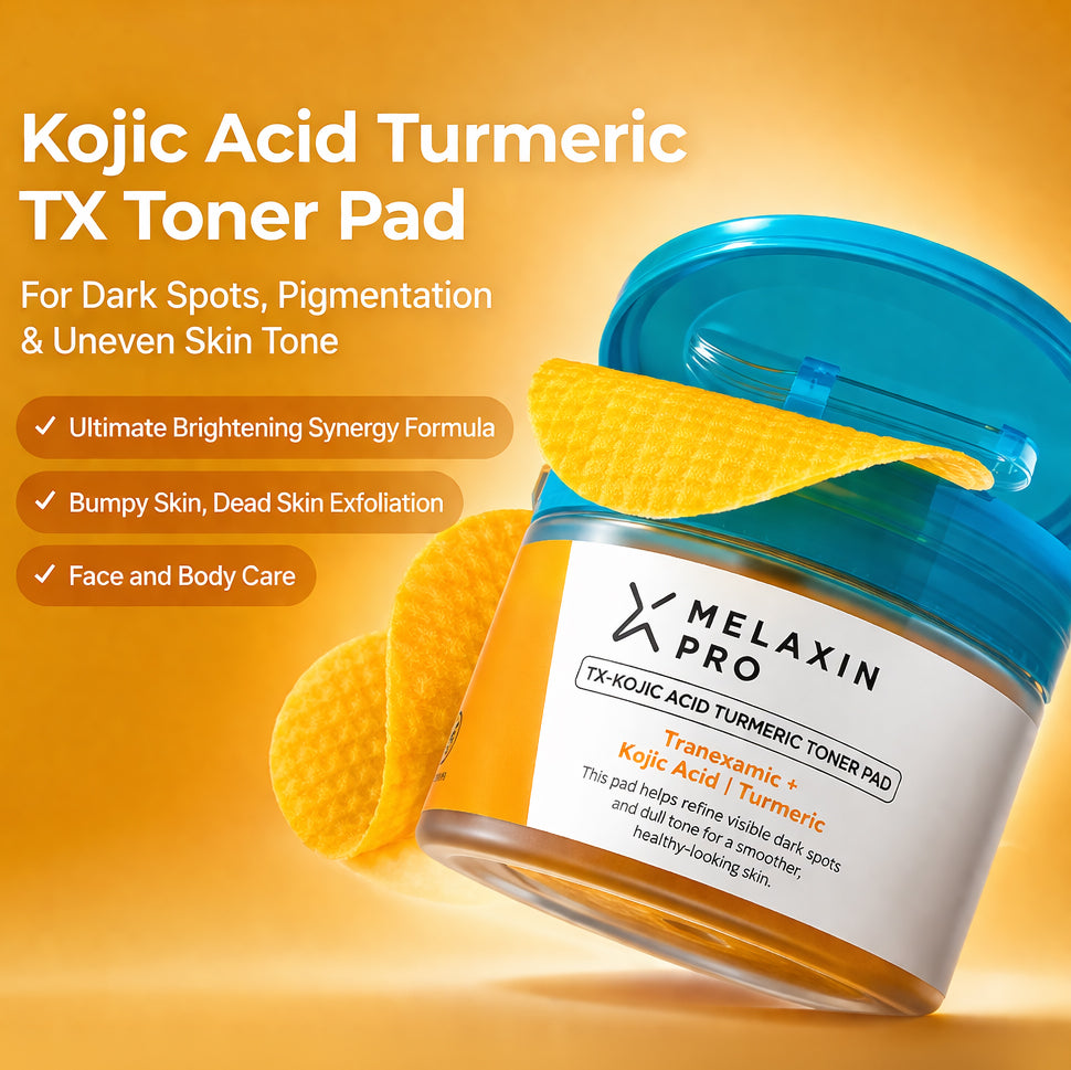 Kojic Acid Turmeric TX Toner Pads