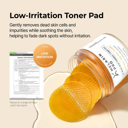 Kojic Acid Turmeric TX Toner Pads