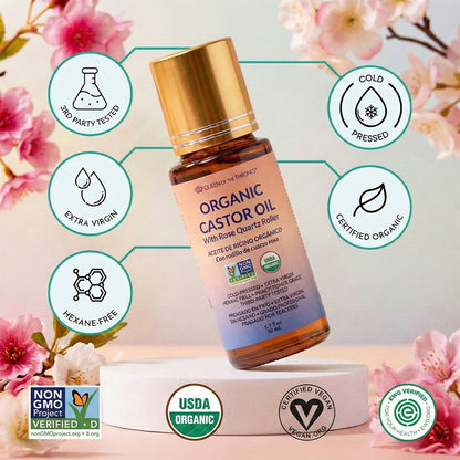 Organic Castor Oil Roll-On